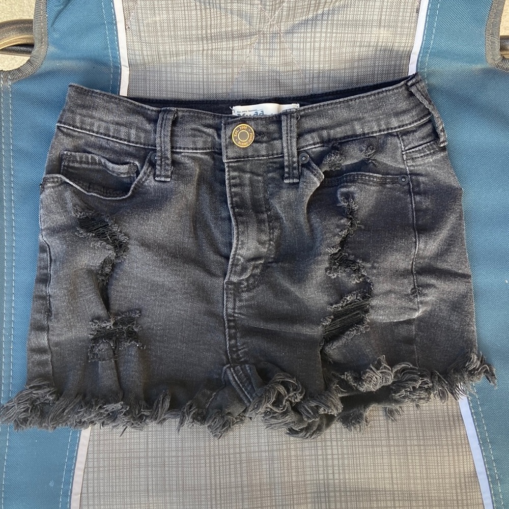 black MUDD shorts